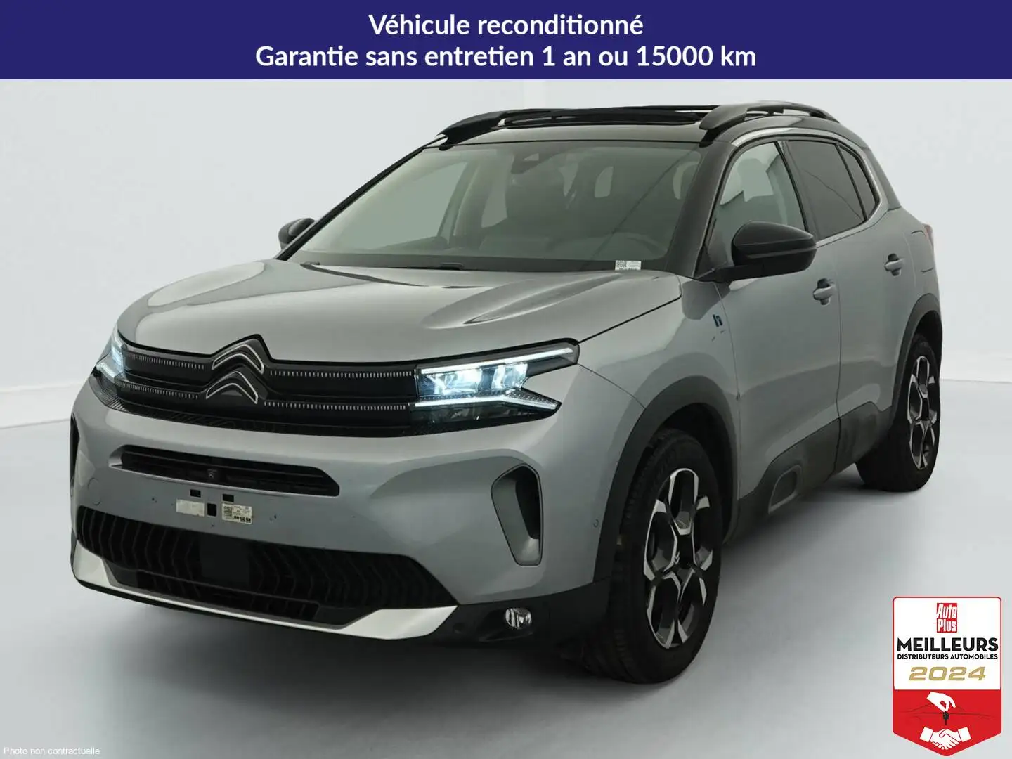 Citroen C5 Aircross Hybride Rechargeable 225 e-EAT8 Shine Gris - 1