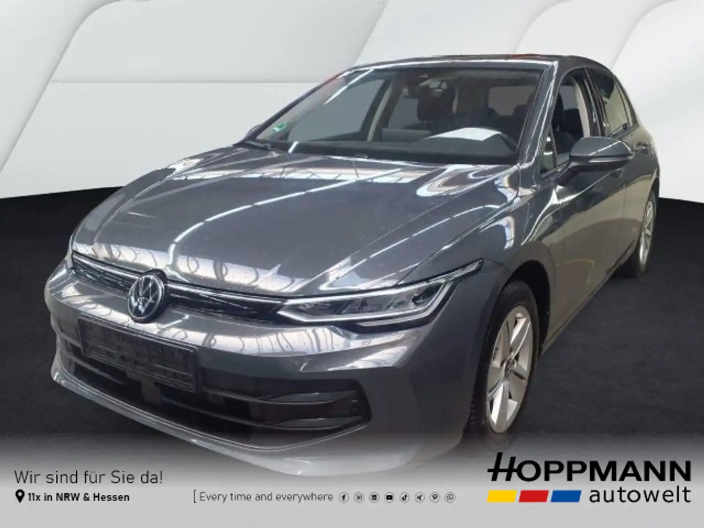 Volkswagen Golf VIII nza 1.5 TSI AHK App-Connect NAVI LED Grau - 1