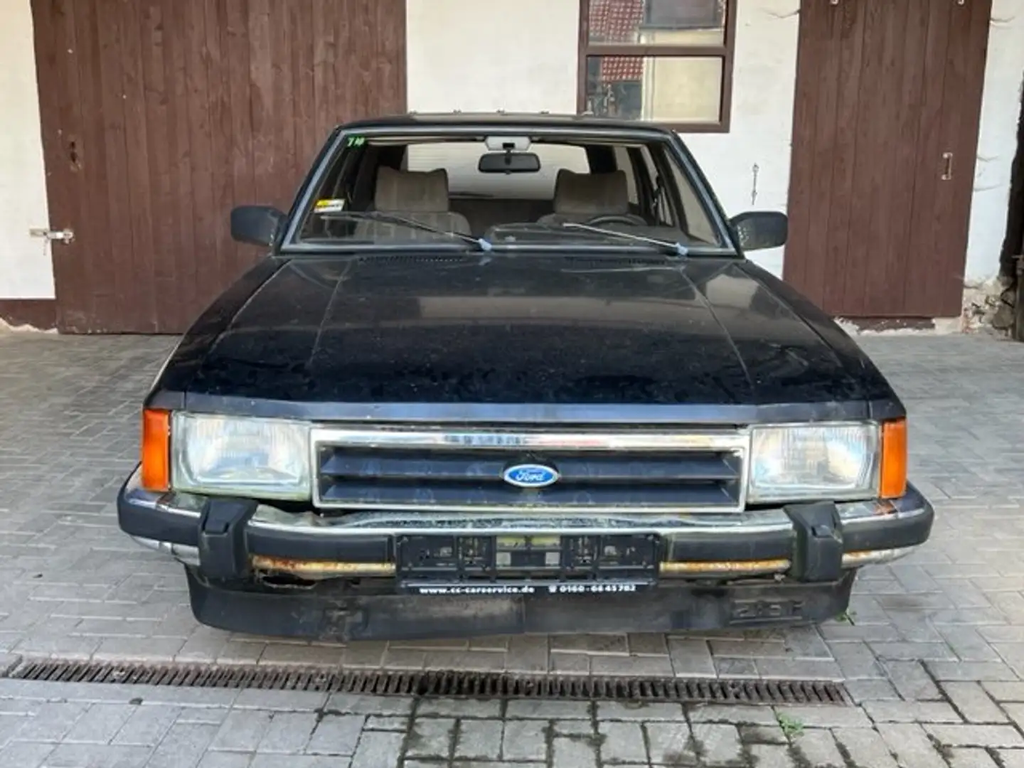 Ford Granada 2.8 i V6 Ghia Turnier *Klima - SSD- 5.Gang* Чорний - 2