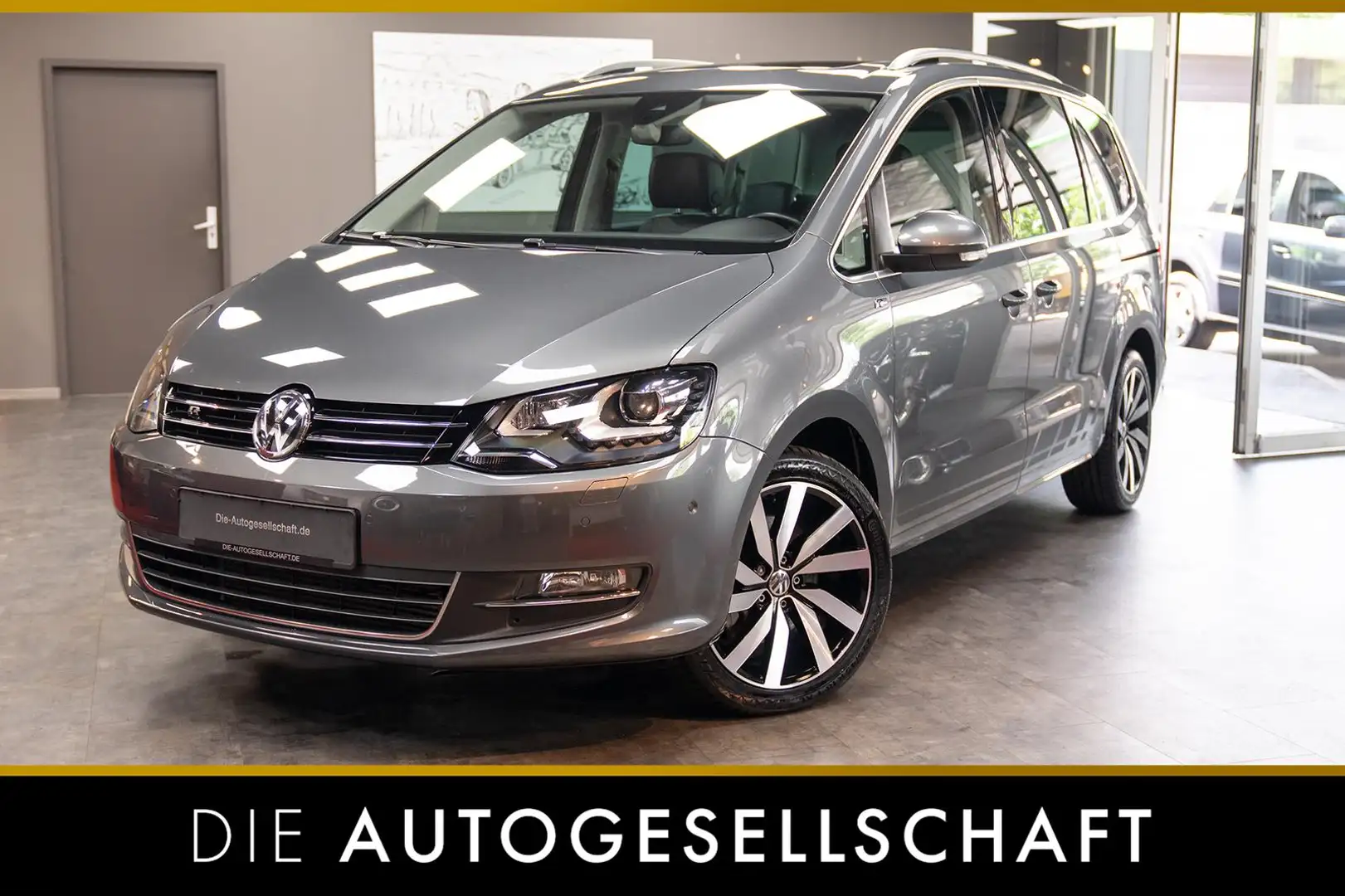 Volkswagen Sharan Highline 2.0TSI R-LINE*ACC*DCC*LEDER*PANO* Grau - 1