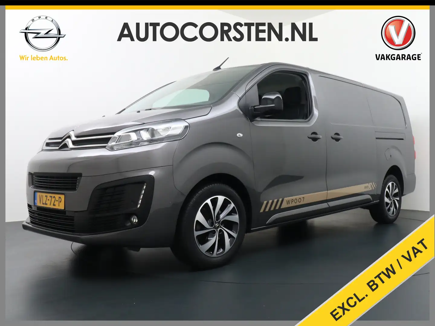 Citroen Jumpy XL 2.0HDI 145pk L3 3Pers.Navi Apple Carplay Androi Grijs - 1