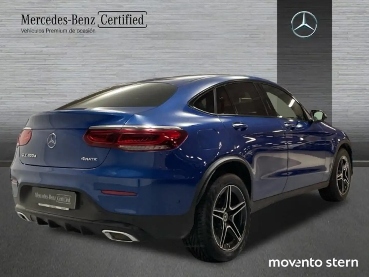 Mercedes-Benz GLC 200 Coupé 200d 4Matic 9G-Tronic Bleu - 2