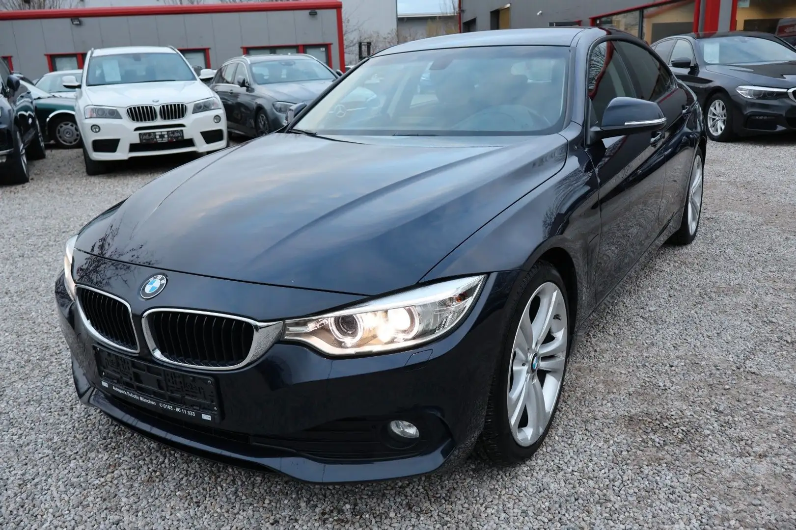 BMW 420 Baureihe 4 Gran Coupe 420 d Advantage Blau - 1