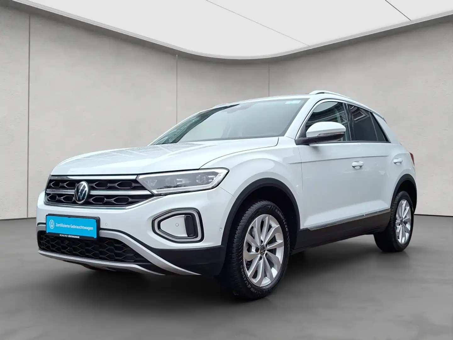 Volkswagen T-Roc 1.5 TSI Style DSG NAVI AHK ACC GJR RFK Weiß - 2