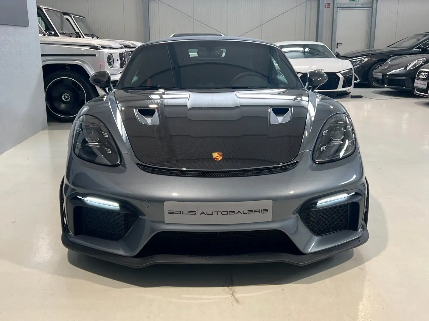 Porsche Boxster 718 Boxster Spyder RS Weissach Bose Lift LED Grijs - 2
