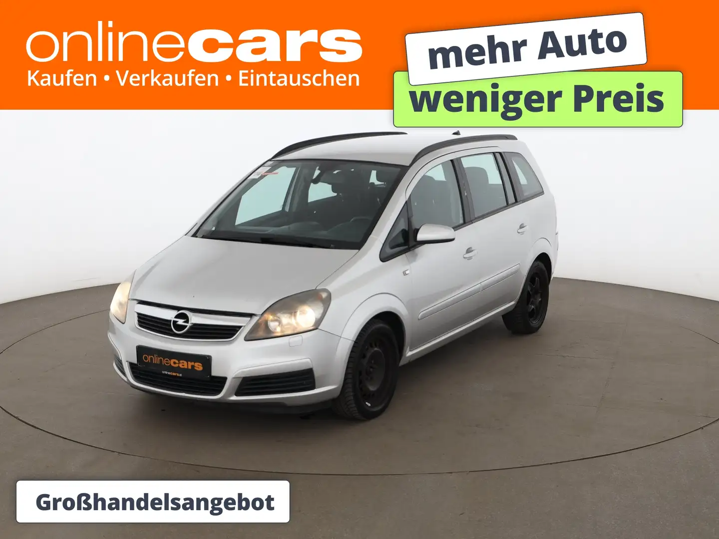 Opel Zafira B 1.9 CDTI 7-SITZER AHK SITZHZG Silber - 1