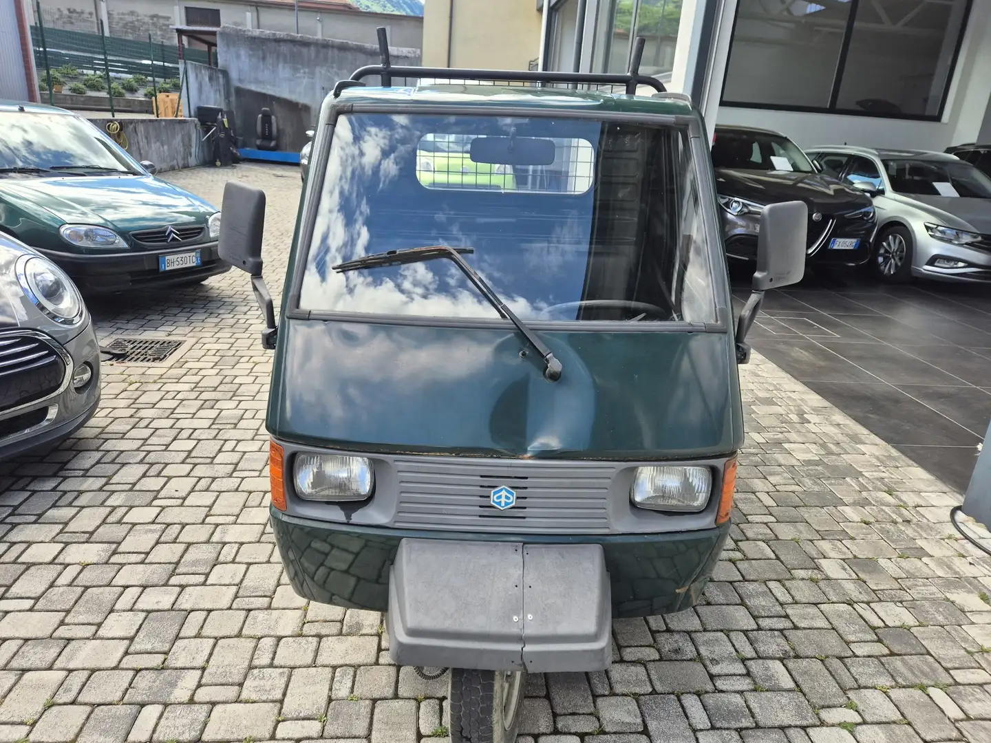 Piaggio Ape 703 TM 420 RIBALTABILE Grün - 2