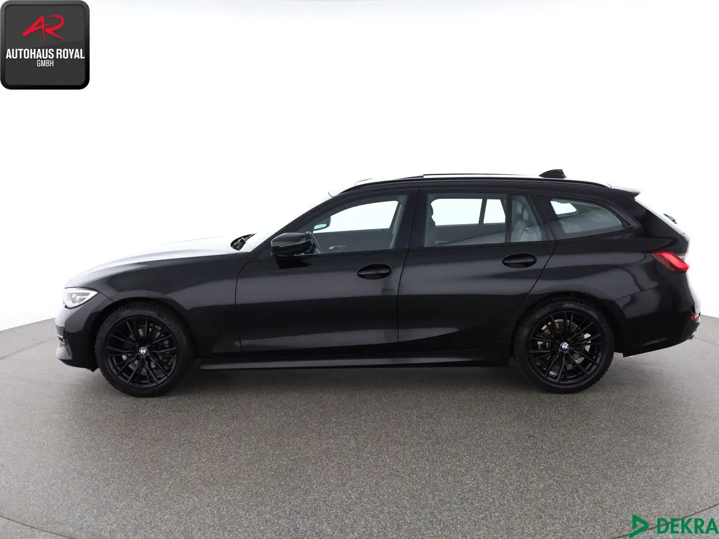 BMW 318 318 d T M SPORT 18Z SHADOW HIFI,SPURHALTE,1.HAND Negru - 2