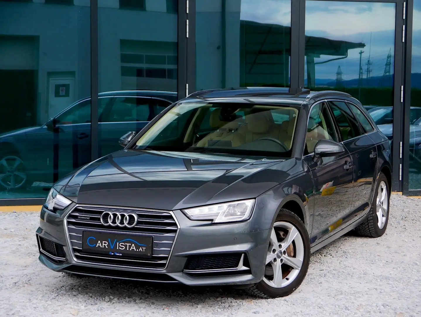 Audi A4 40 TDI sport Aut. Quattro *Virtual C.&  Panorama* Silber - 1
