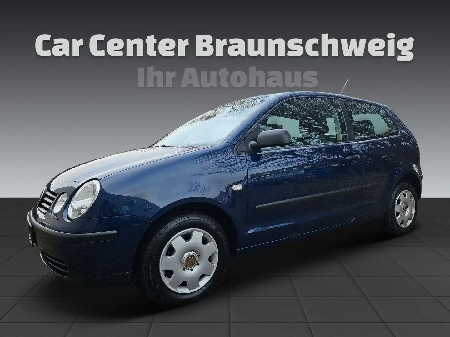 Volkswagen Polo 9N 1.9 SDI Comfortline+Klima+AHK Blau - 1