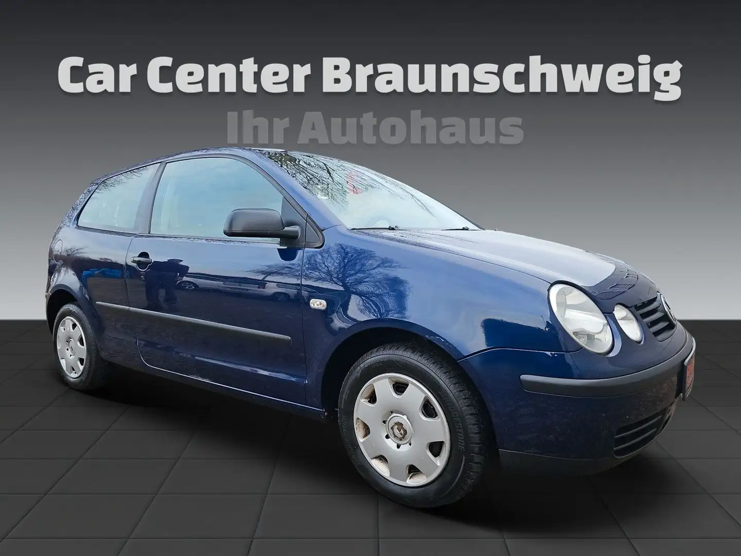 Volkswagen Polo 9N 1.9 SDI Comfortline+Klima+AHK Blau - 2