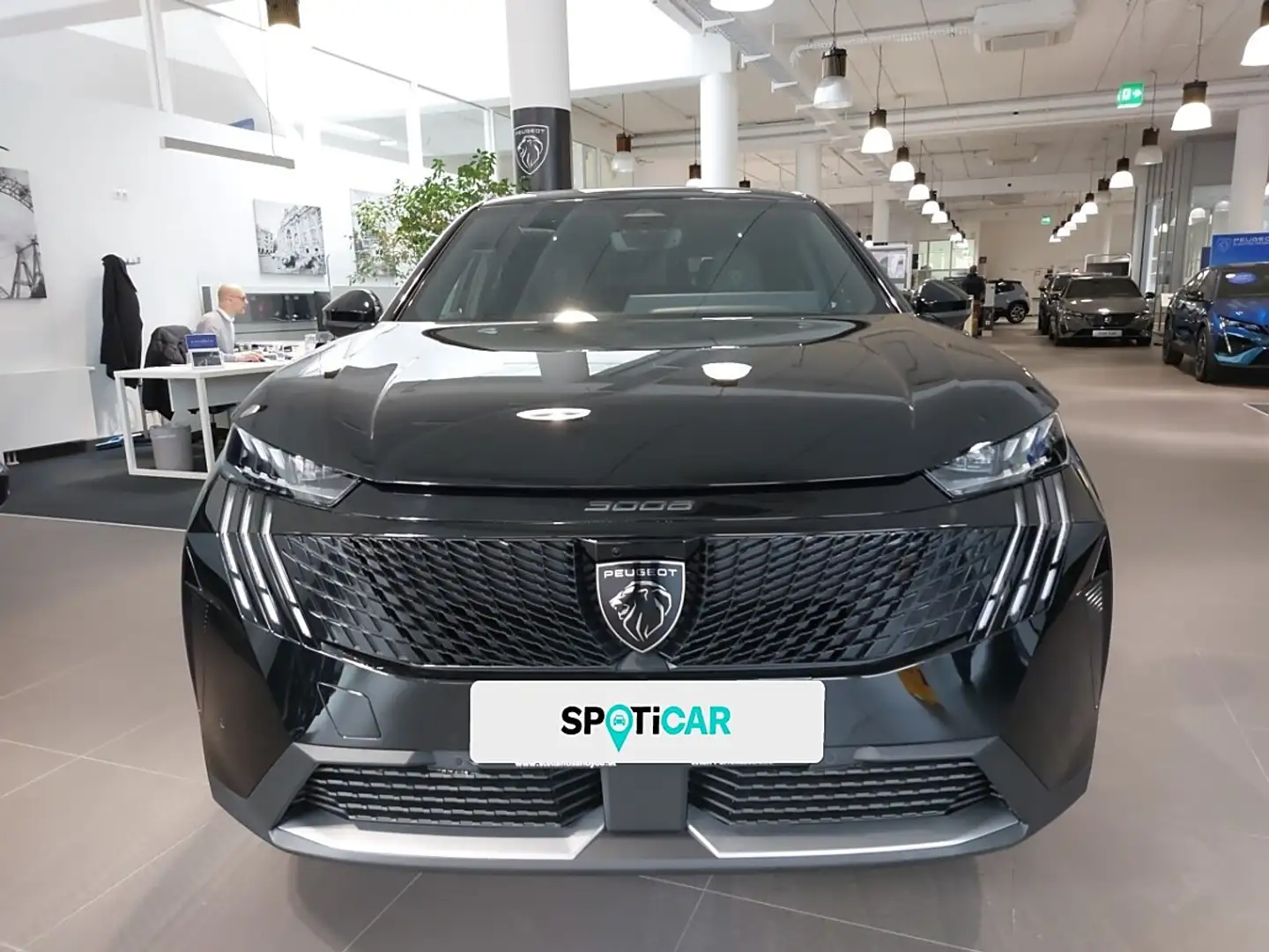 Peugeot 3008 Hybrid 136 E-DCS6 GT Aut. Schwarz - 2