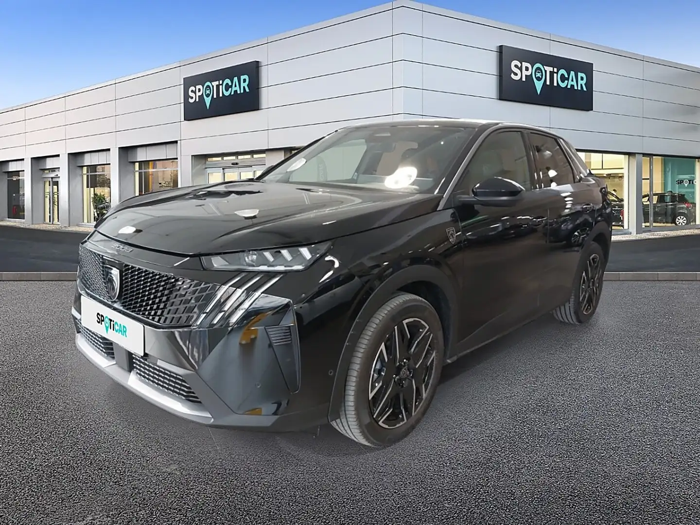 Peugeot 3008 Hybrid 136 E-DCS6 GT Aut. Schwarz - 1