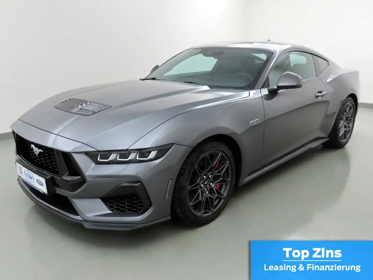 Ford Mustang Fastback 5.0 V8 GT LED+Sitz-Klima+ACC Grau - 2