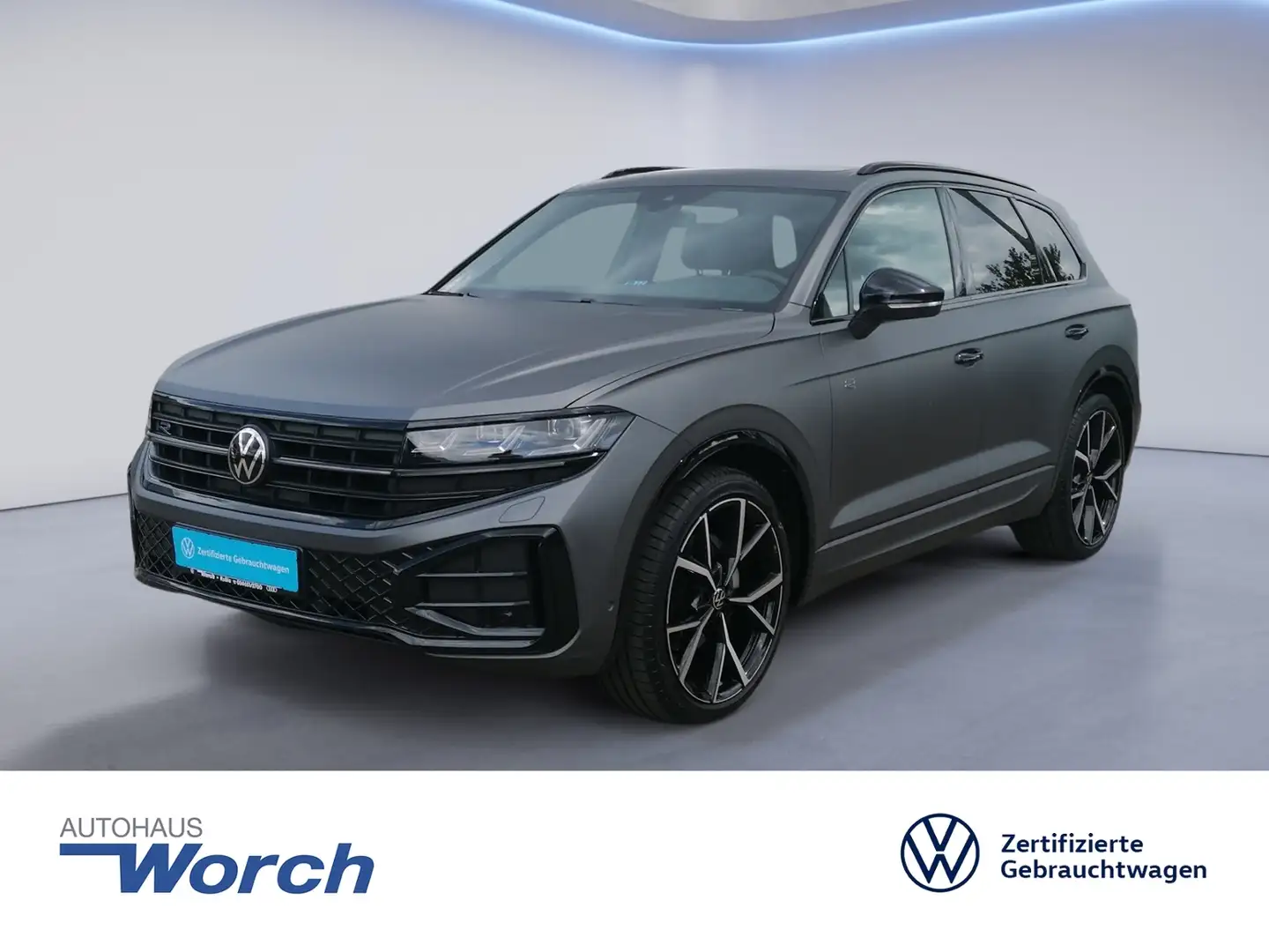 Volkswagen Touareg R-Line 3.0 TDI MATTLACK+STHZ+LUFT+AHK+ Grau - 1