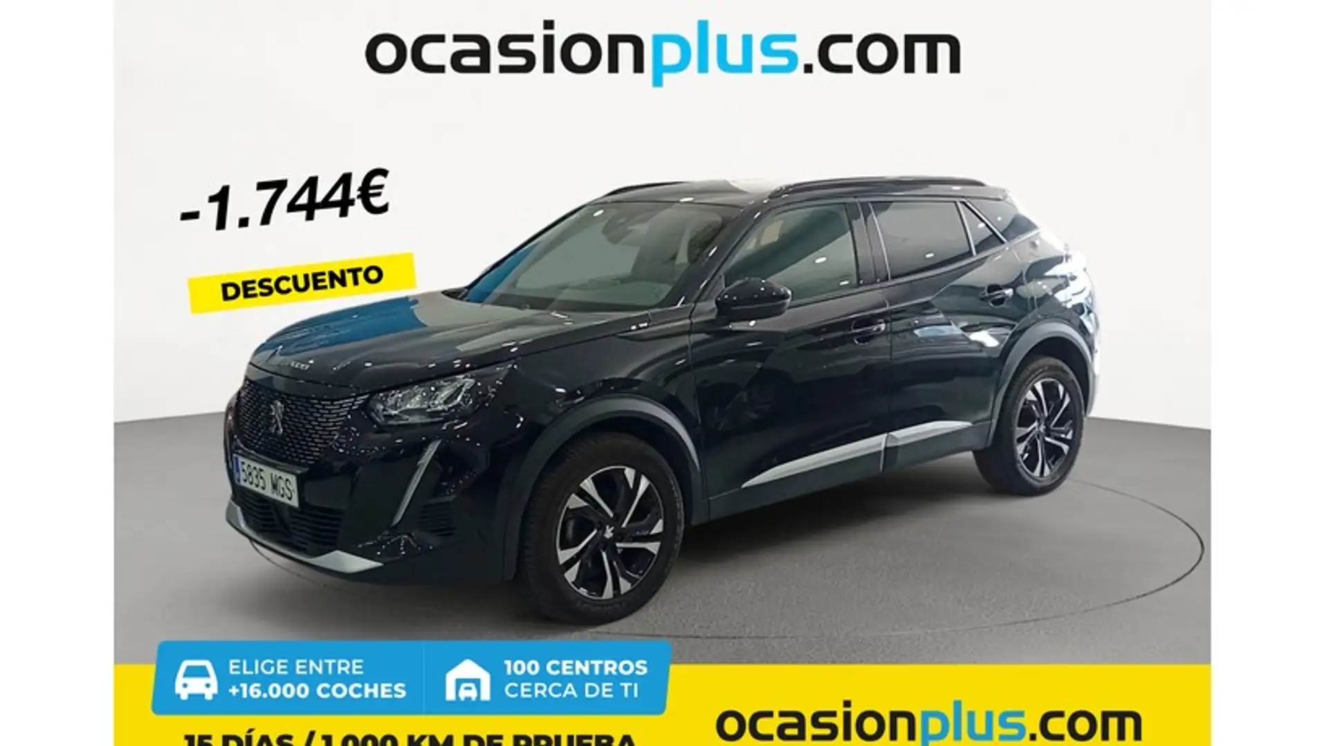 Peugeot 2008 1.2 PureTech S&S Allure Pack 130 Schwarz - 1