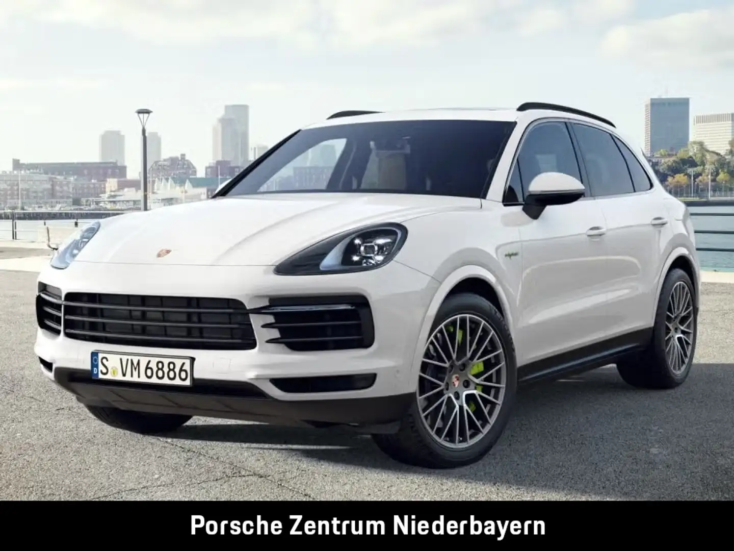Porsche Cayenne E-Hybrid Platinum Edition | el. AHK | Weiß - 1