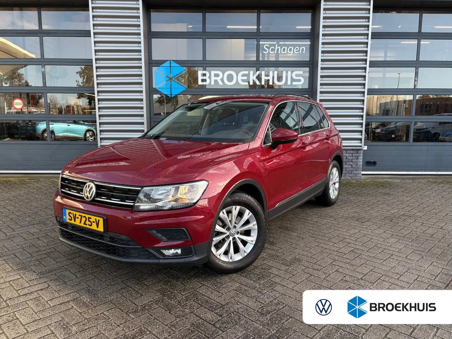 Volkswagen Tiguan 1.4 TSI 125 pk Comfortline | Airco (automatisch) | Rouge - 1