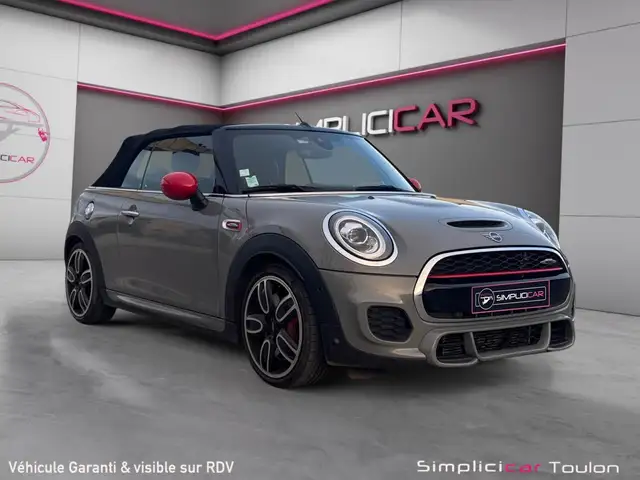 MINI Cooper Cabriolet 231 ch John Cooper Works BVA6 Finition JCW Exclusive Design