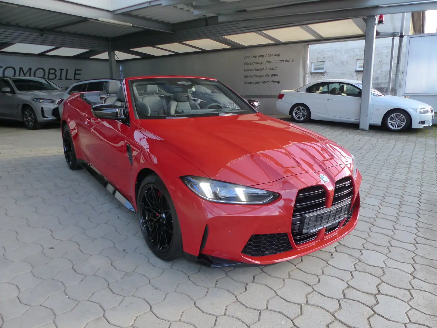 BMW M4 Cabrio Comp xdrive*Facelift 530PS*BMW AGWerkswagen Rouge - 2