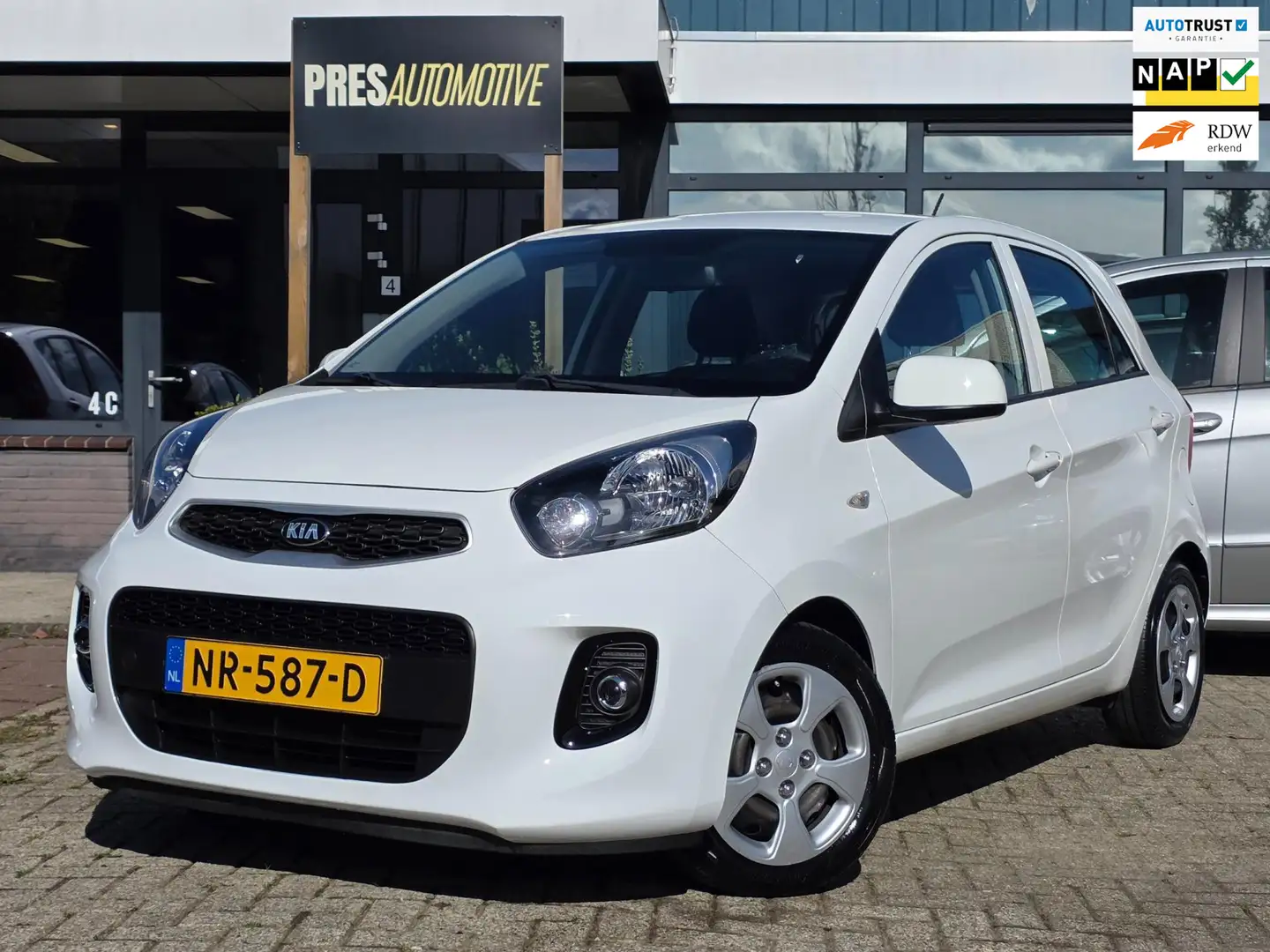 Kia Picanto 1.0 CVVT EconomyPlusLine |AIRCO|ELEKTR RAMEN|CDV Wit - 1