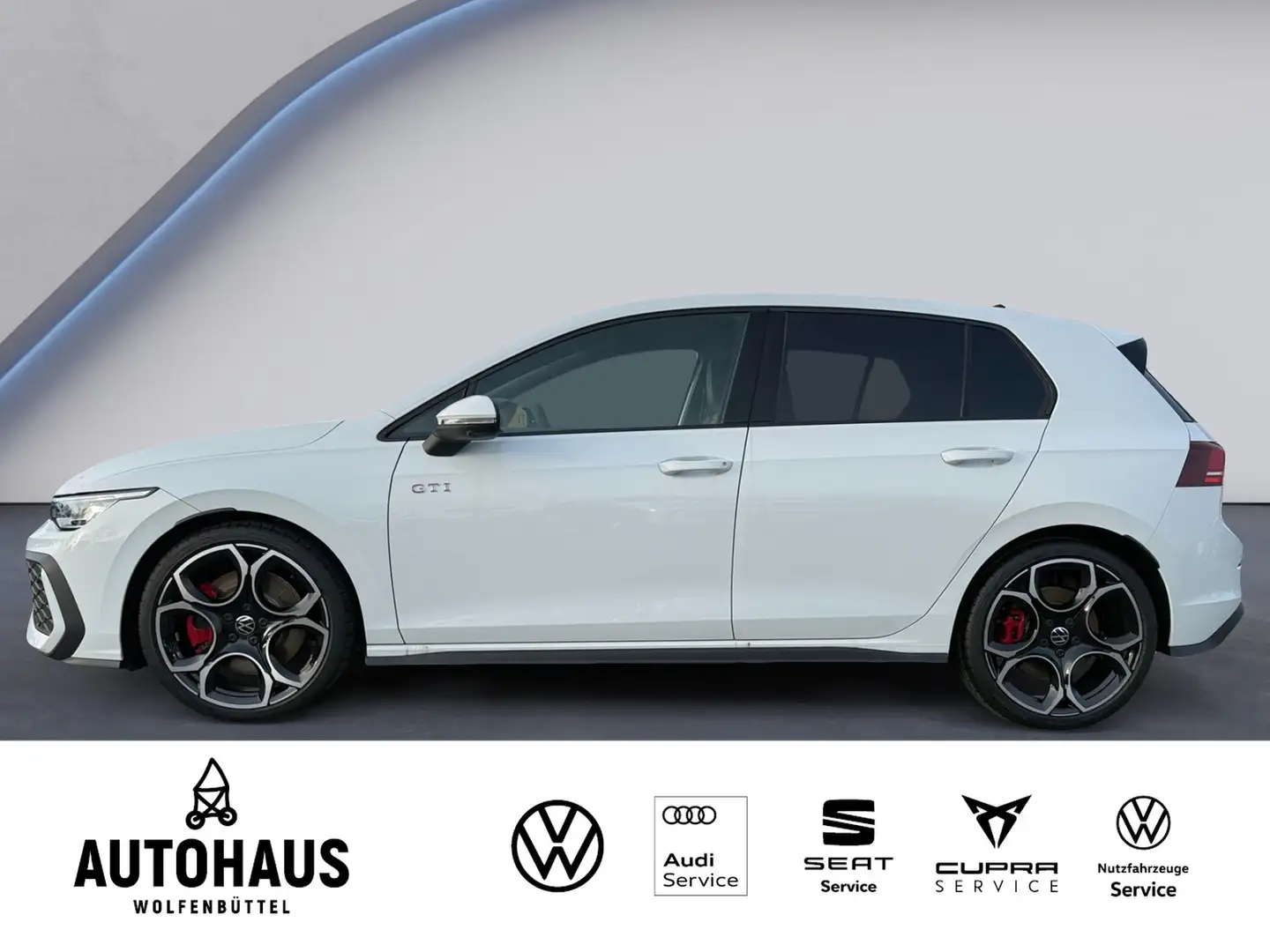 Volkswagen Golf GTI DSG 19" ACC AREA HuD LED NAV PANO SHZ Bianco - 2