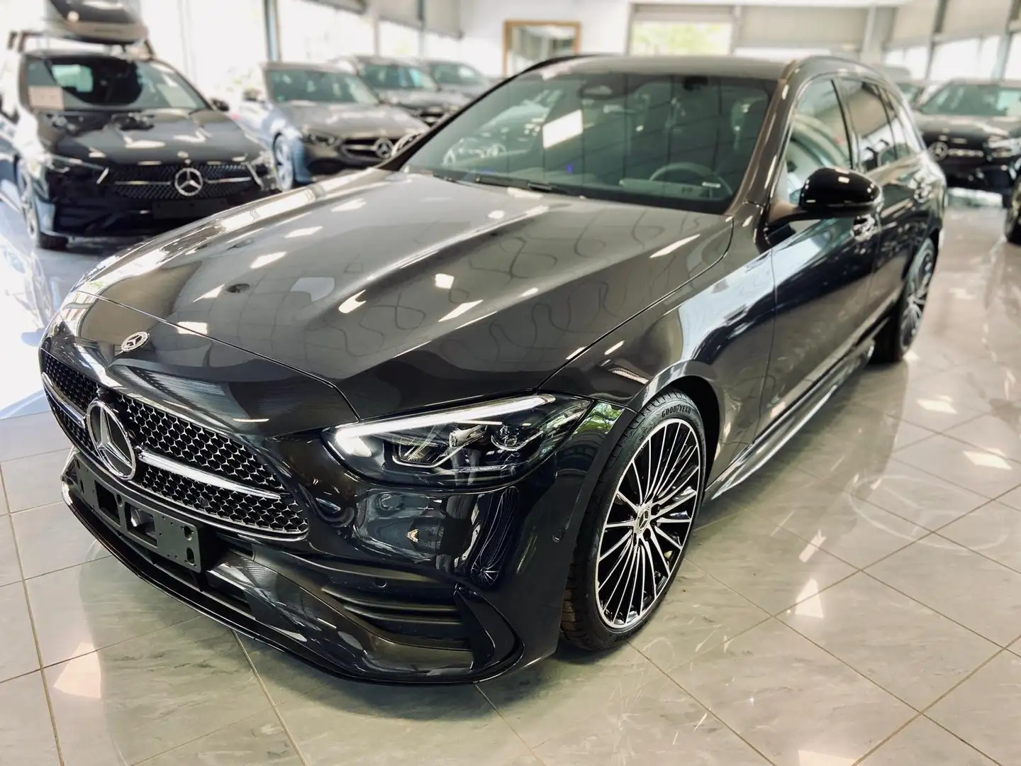 Mercedes-Benz C 200 SW mhev AMG Line Advanced KM ZERO!! Grijs - 1