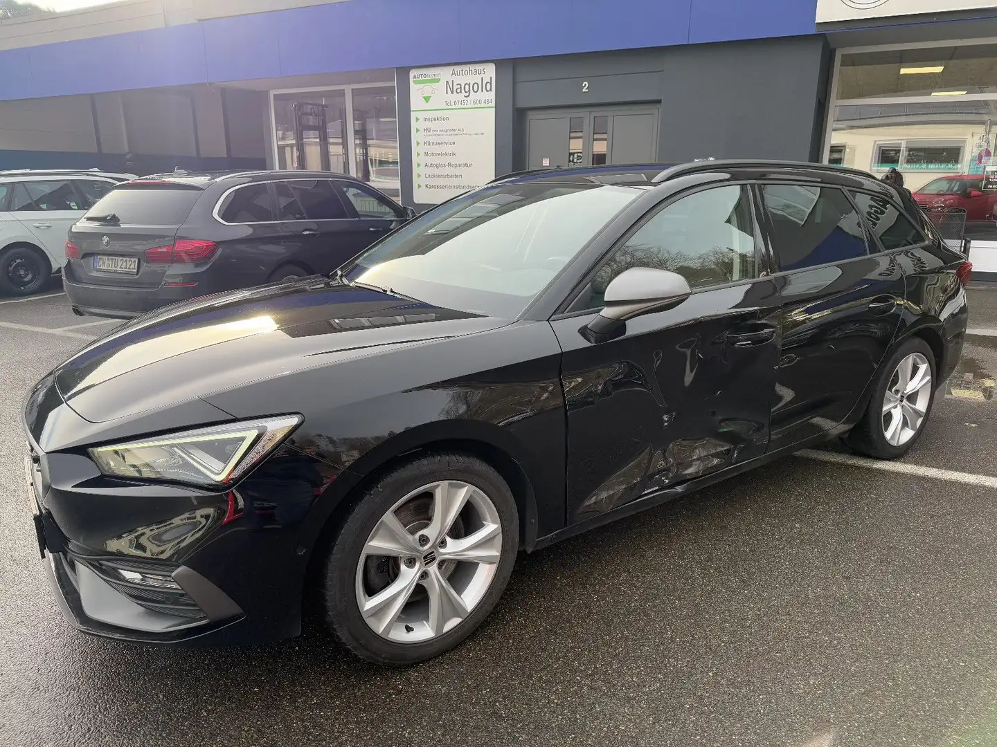 SEAT Leon Sportstourer FR Assist AHK LED Temp SHZ Schwarz - 1