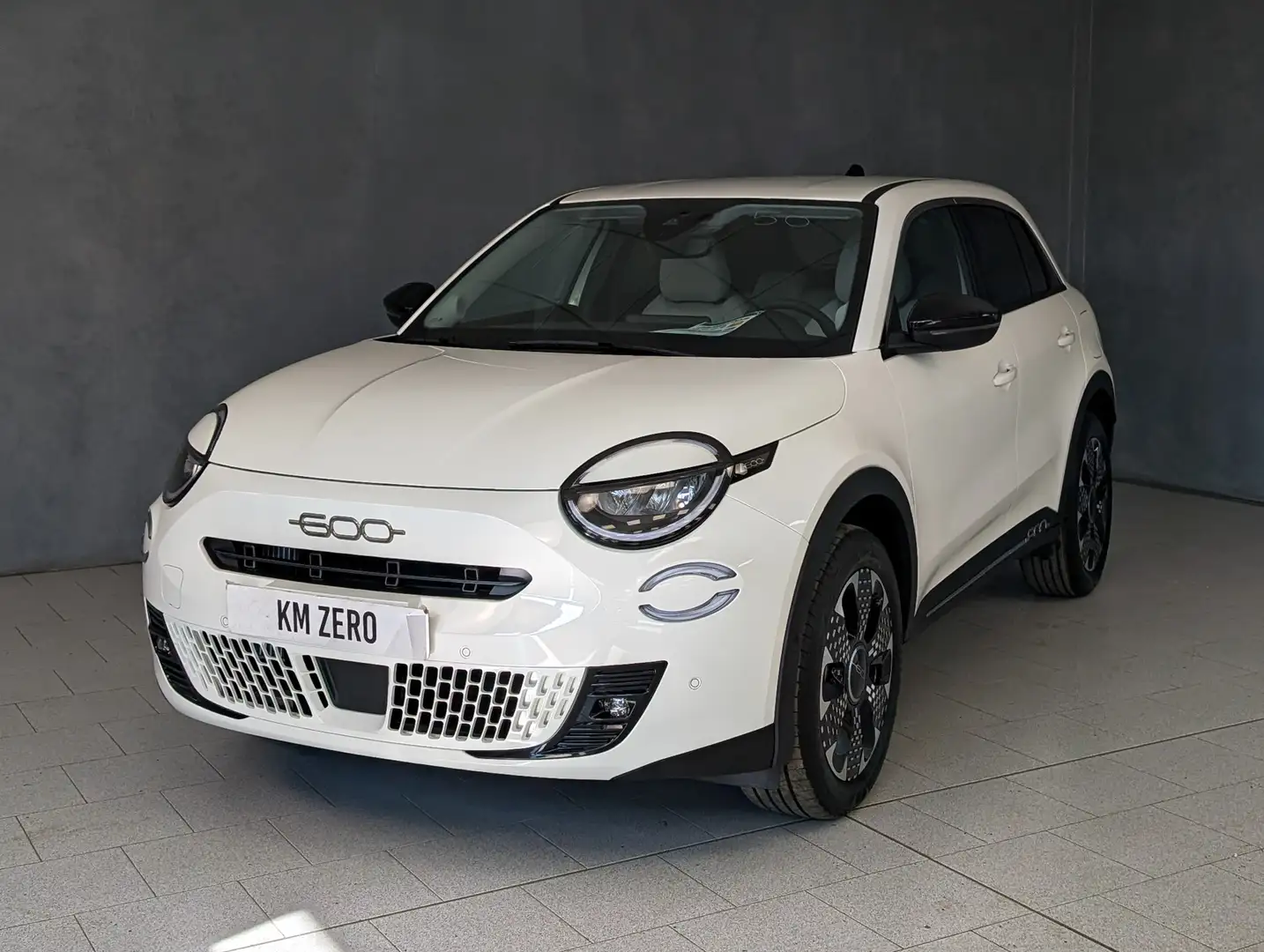 Fiat 600 1.2 HYBRID 100CV AUTOMATIC LA PRIMA Bianco - 2