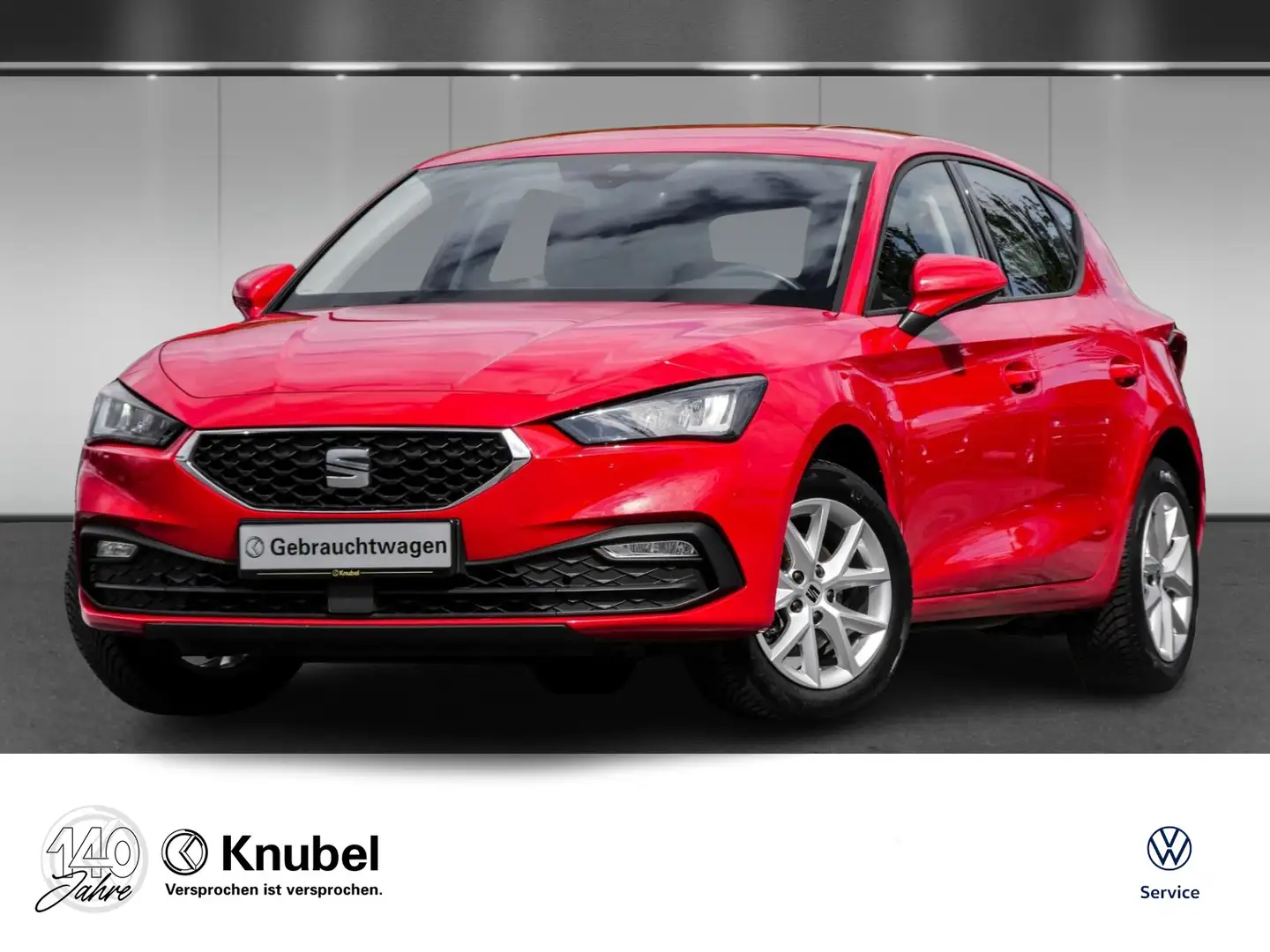 SEAT Leon Style 1.5 TSI LED Tel. Lane/FrontAssist 16" Gan... Rouge - 1