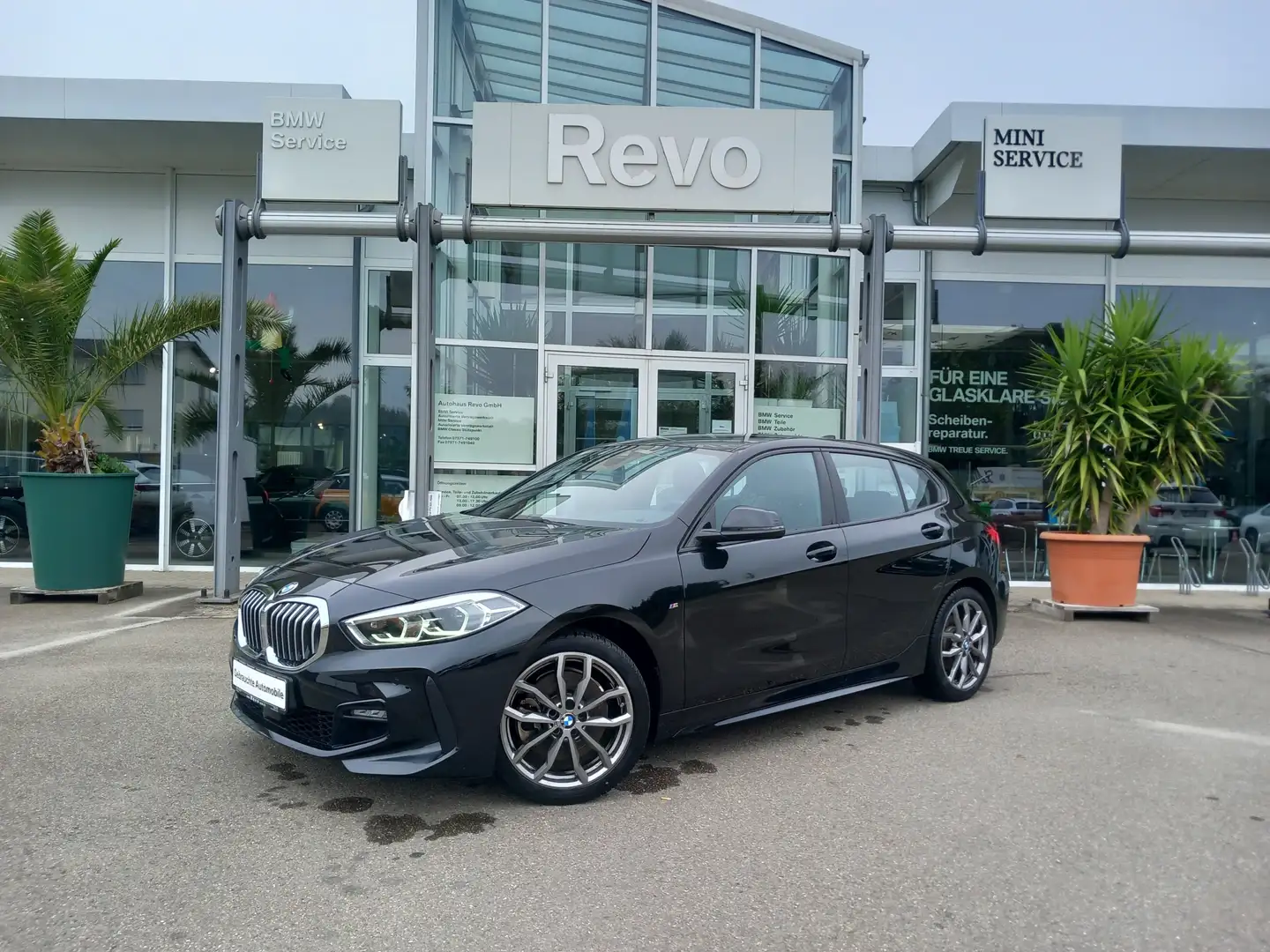 BMW 120 i Aut M Sport LiveCockpit LED Tempo ConnectedProf Noir - 1