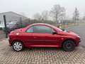 Peugeot 206 CC 110 TÜV NEU/1. HAND DOKTOR VORBESITZER Roşu - thumbnail 7