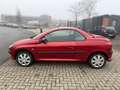 Peugeot 206 CC 110 TÜV NEU/1. HAND DOKTOR VORBESITZER Roşu - thumbnail 3