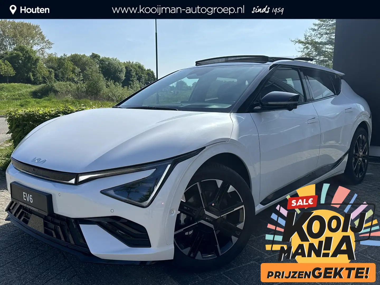 Kia EV6 GT-Line | KORTING! | Ruim €2000 Voordeel | Nieuw U Wit - 1