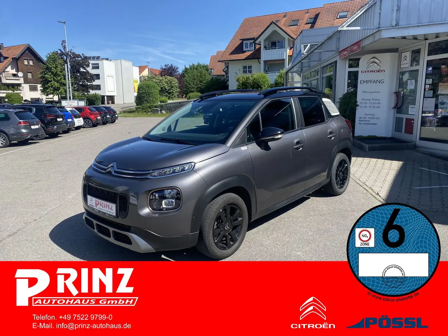 Citroen C3 Aircross Origins 1.2 PureTech 110 PS *Sitzhzg Grigio - 1