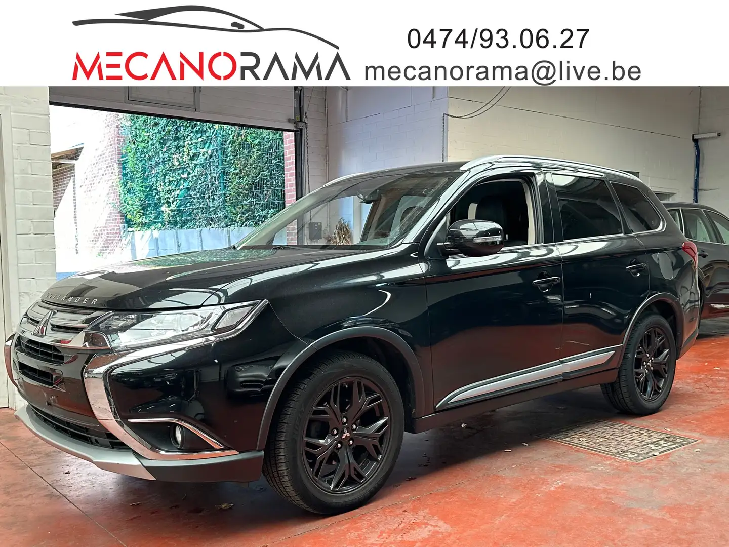Mitsubishi Outlander 2.2 // 4x4 // EXPORT // TURBO PROBLEM Zwart - 1