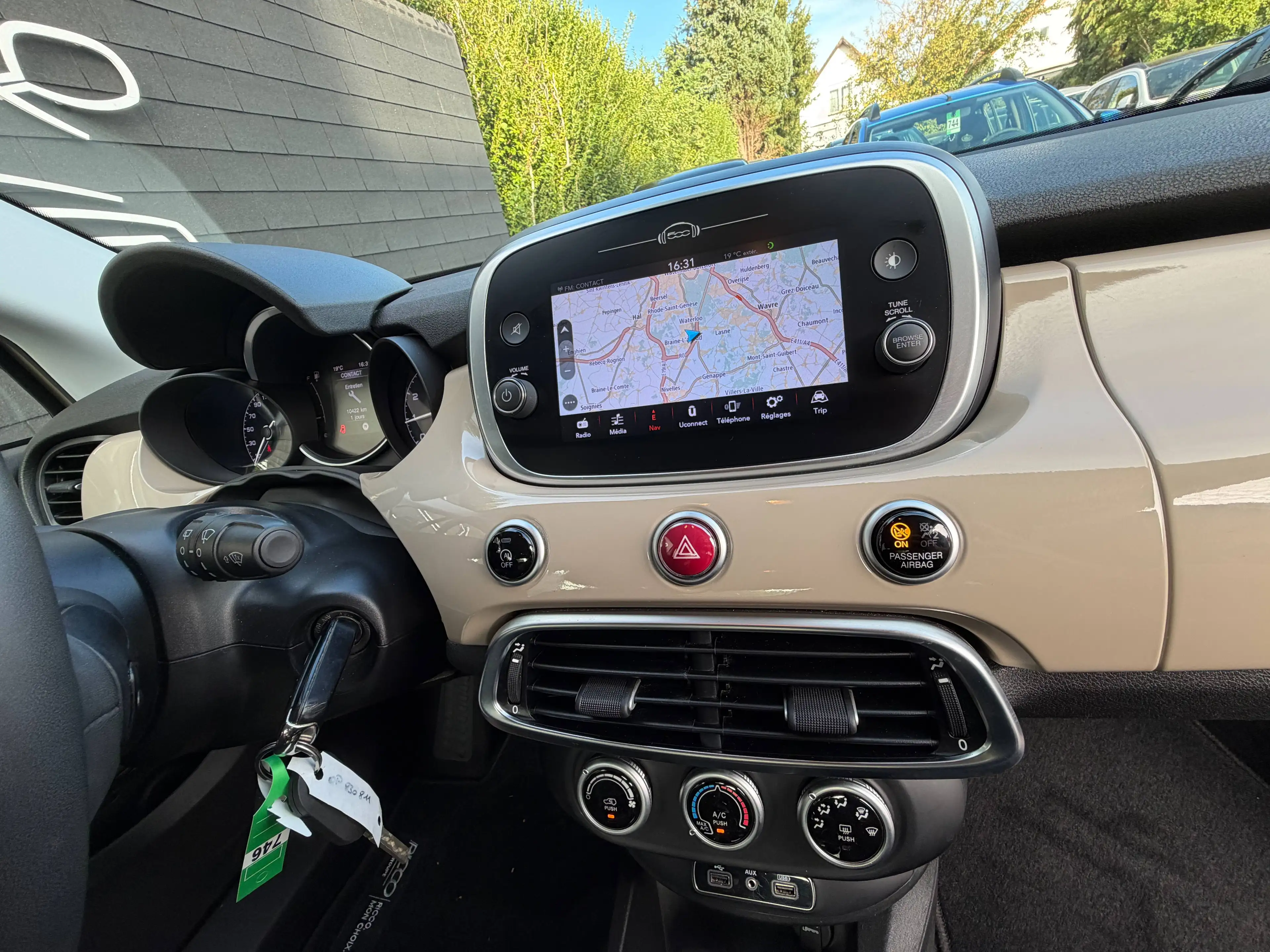 Fiat 500X 1.6i+GARANTIE 1 AN+AIRCO+NAVI+EURO 6D-T — photo 11