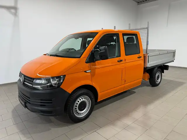 Volkswagen T6 Transporter Pritsche-Doka (6-Si.),Klima,AHK