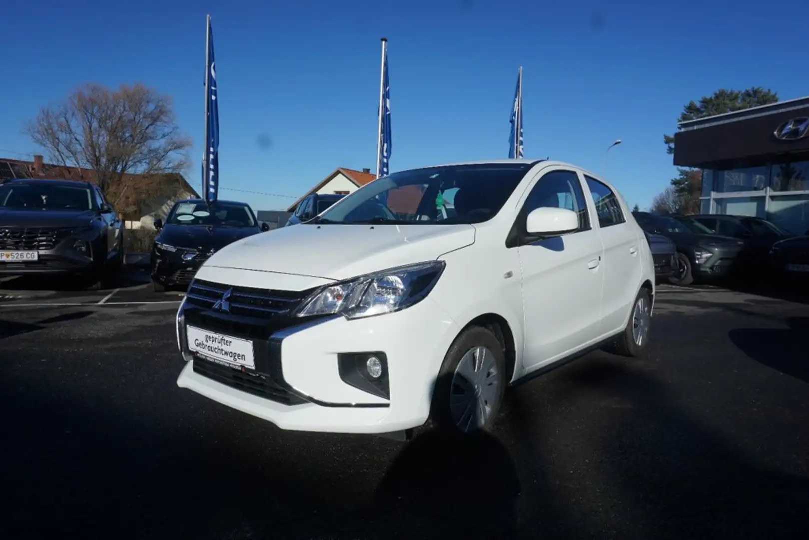 Mitsubishi Space Star 1,2 Inform AS&G 24 Blanc - 1