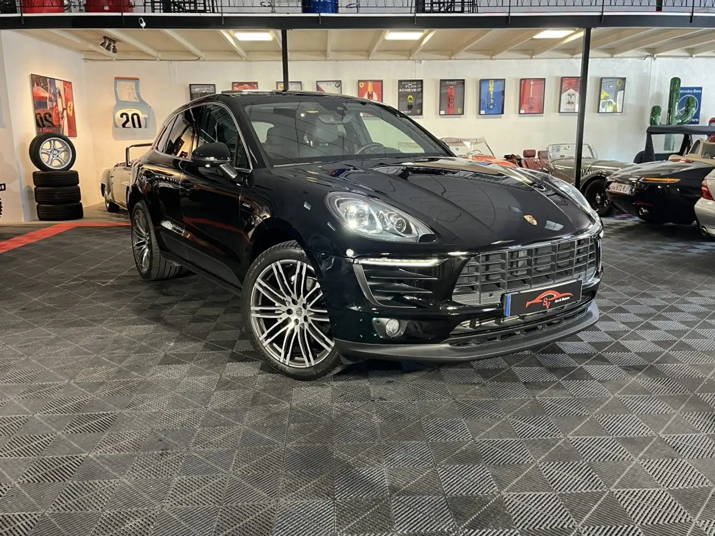 Porsche Macan S Diesel Noir - 1