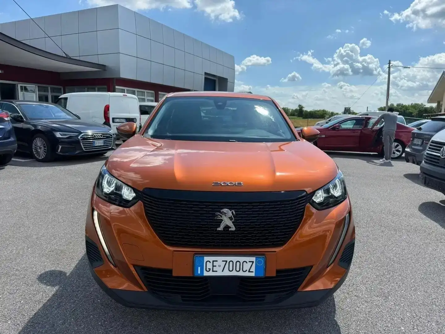 Peugeot 2008 1.5 bluehdi 110cv Active Pack s - GE700CZ Orange - 2