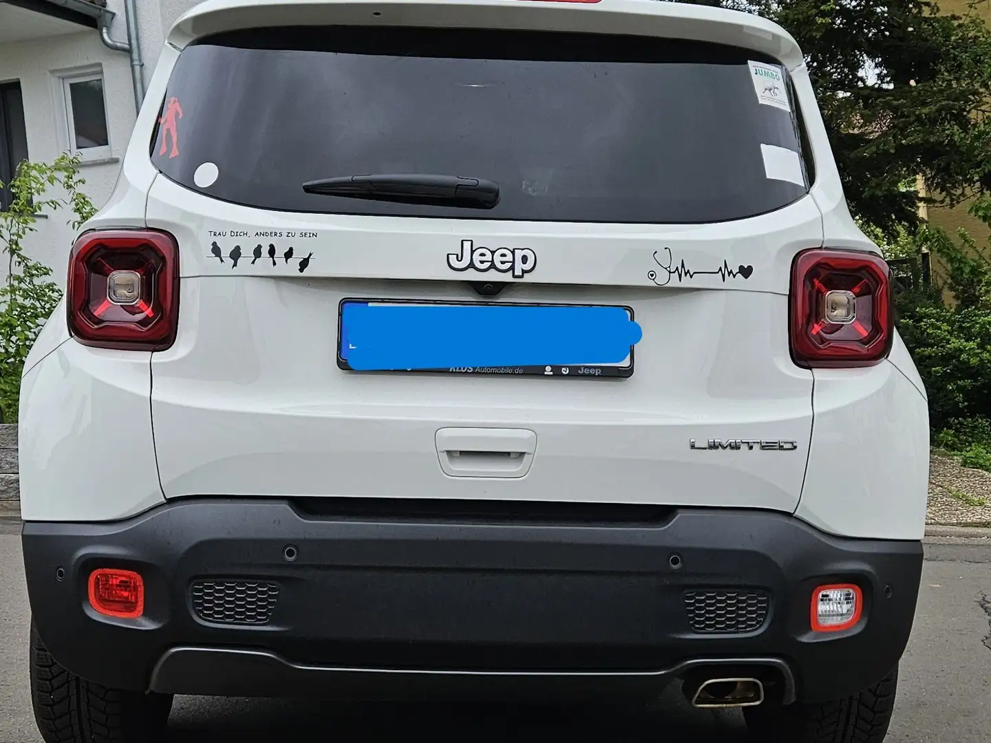 Jeep Renegade Renegade 1.0 T-GDI Limited Weiß - 2