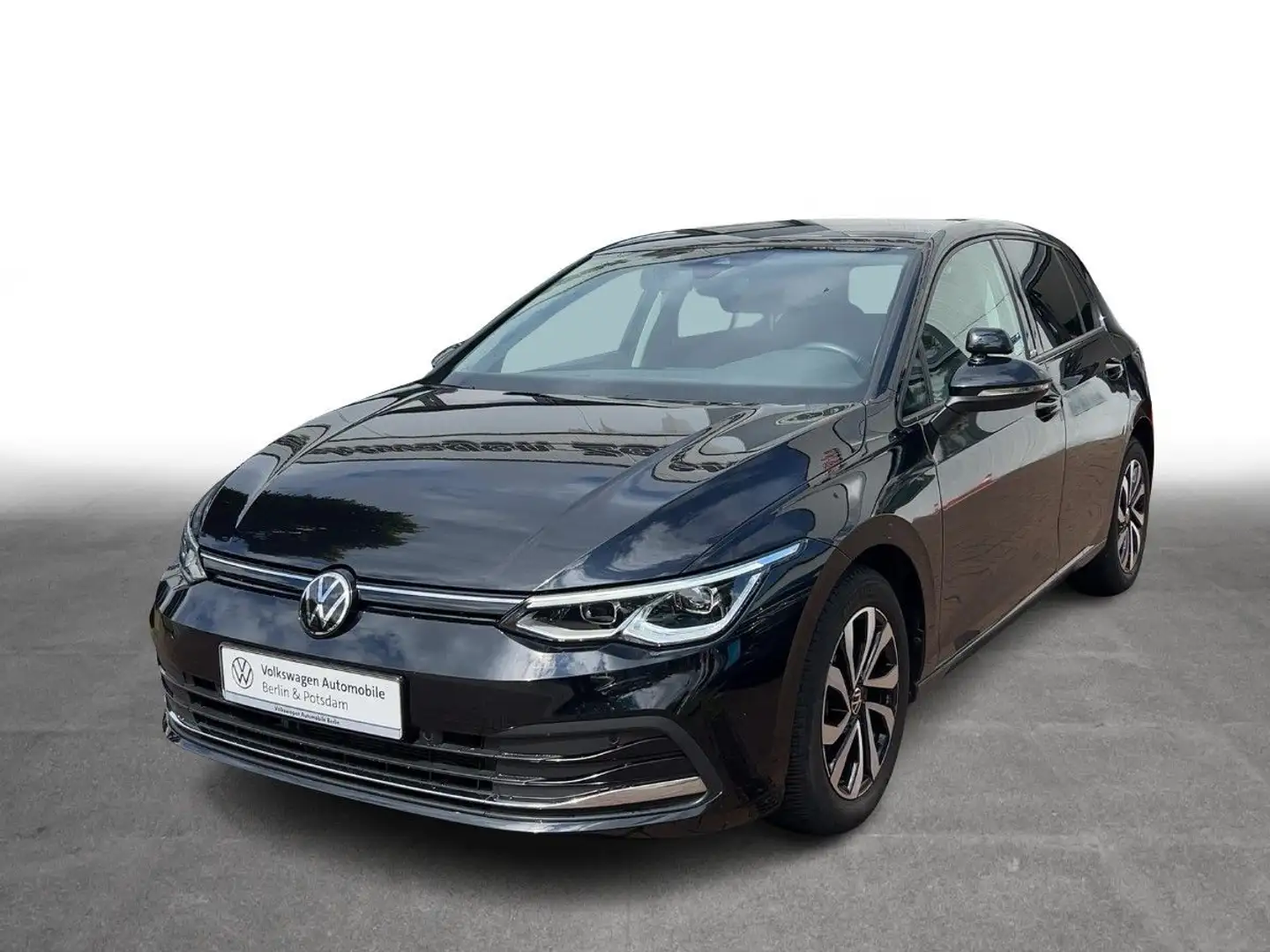 Volkswagen Golf VIII 1.5 TSI Active Navi LED AHZV PDC Negro - 1