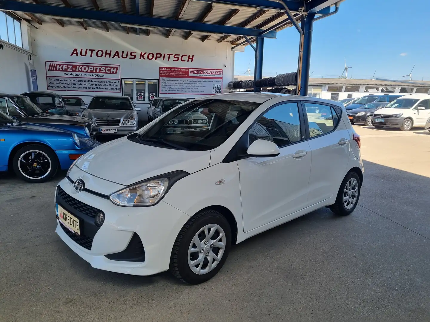 Hyundai i10 1,0 GO! - Topzustand! Weiß - 1