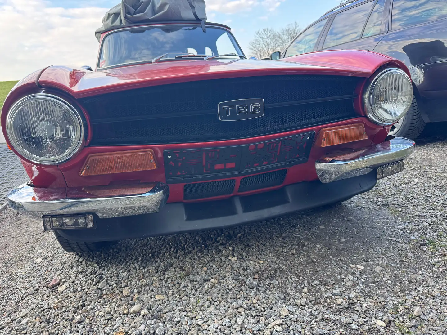 Triumph TR6 US Version _ Linkslenker Rot - 1