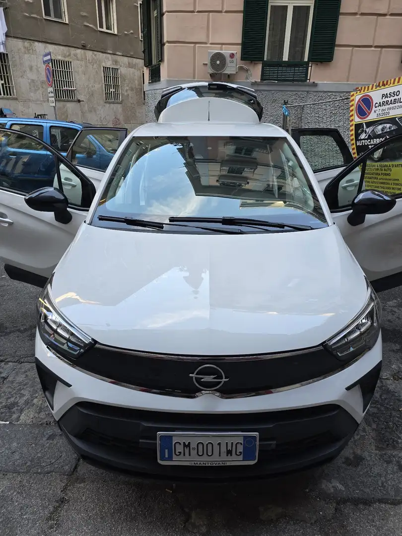 Opel Crossland X Crossland 2021 1.2 Edition s Bianco - 1