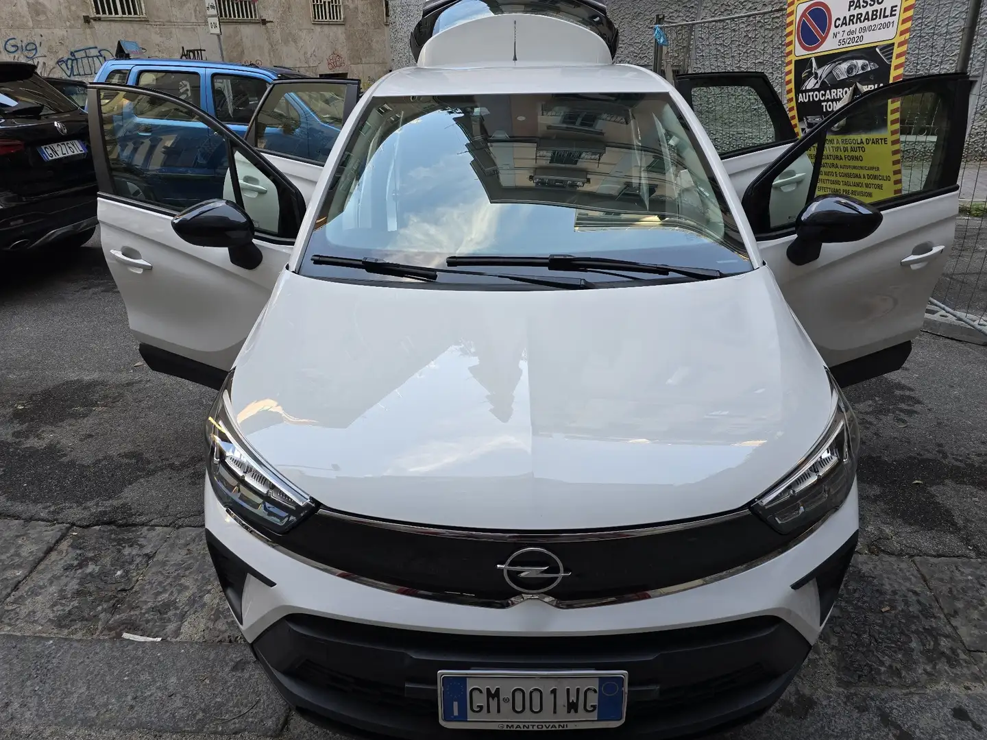 Opel Crossland X Crossland 2021 1.2 Edition s Bianco - 2