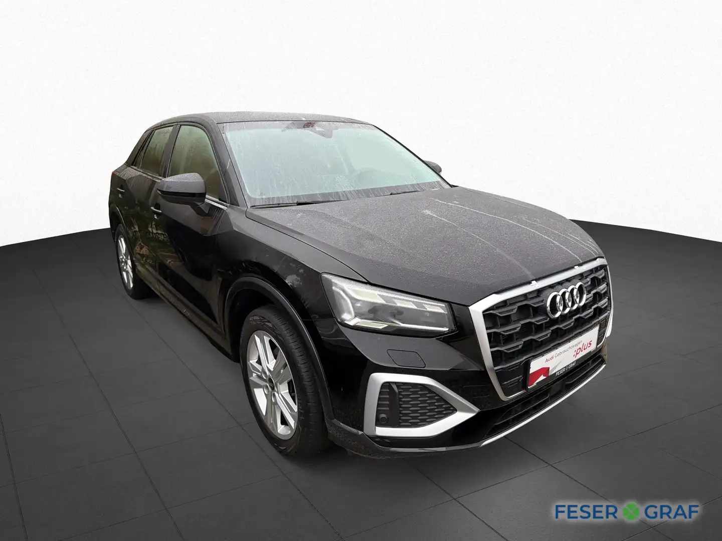 Audi Q2 adv 35 TFSI S tro. +ACC+Matrix+Navi+ Zwart - 2