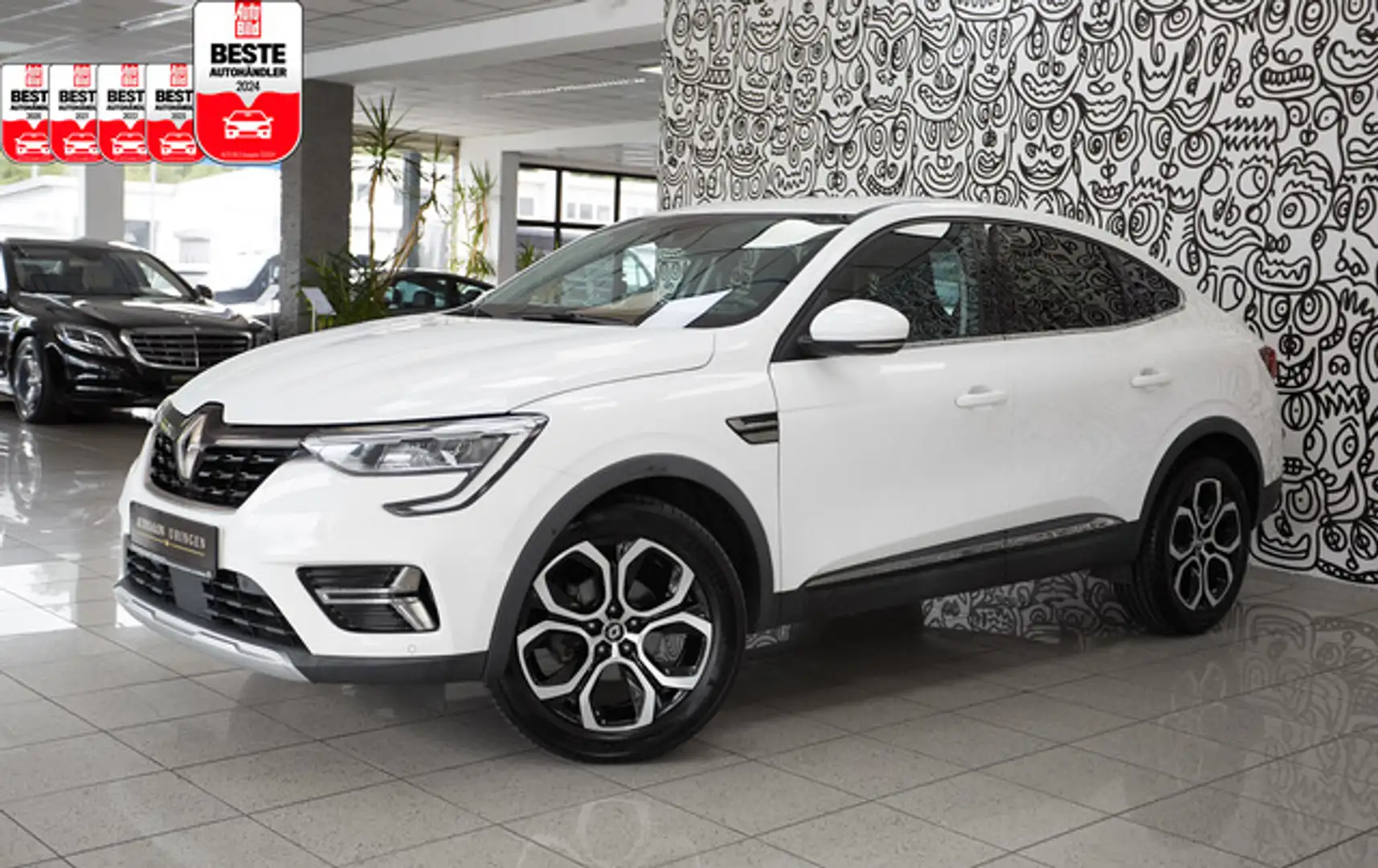 Renault Arkana 1.3 TCE 2-SITZ*CARGO*VAN*INTENS*NAVI*AHK* Weiß - 1