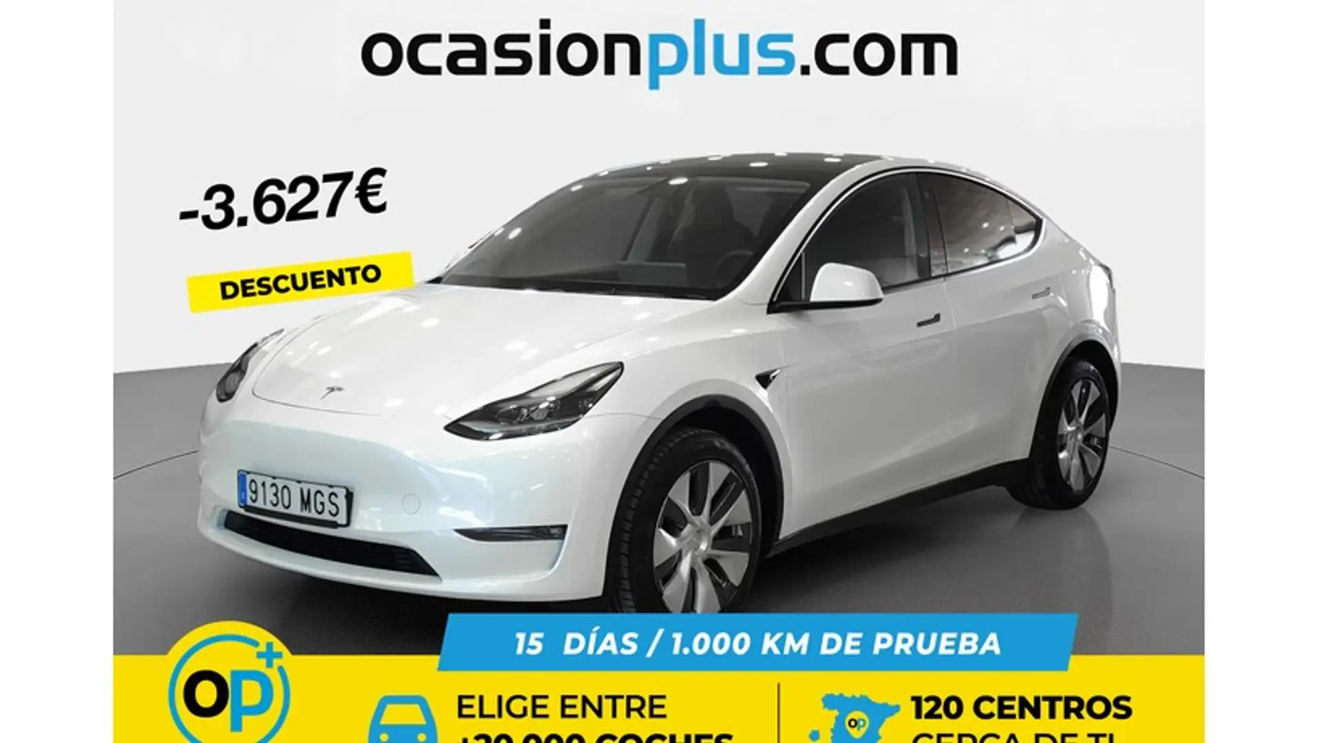 Tesla Model Y Gran Autonomia AWD Blanco - 1